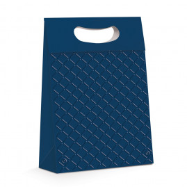 CX PLUS TEXTURA AZUL MARINHO G 26X11X40 C/1 UN
