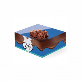 CX NEW PRACTICE UM MEIO OVO COMP PASC AZUL MINI 50G PT C/1 UN