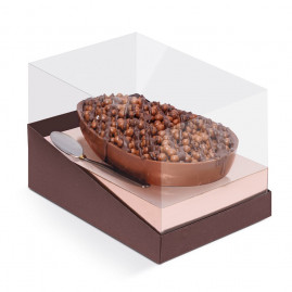 CX SPECIALLA P/UM MEIO OVO MARROM/ROSE GOLD 250G PT C/1 UN