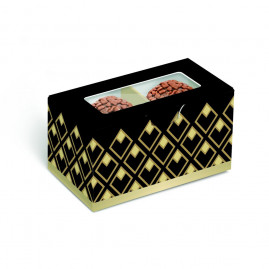 CX P/2 BRIGADEIROS JOUR PTO/OU 8,5X5X4,5 PT C/1 UN