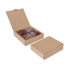 CX PARA 4 BROWNIE KRAFT 17X17X4 C/1 UN