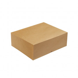 CESTA NA CAIXA LISA KRAFT M 33X23X10 C/1 UN