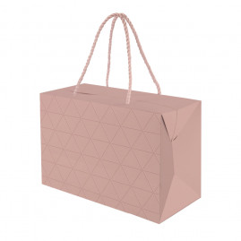 CX C/ALCA PRIME C/RELEVO ROSE GOLD M 27X12X17CM C/1 UN