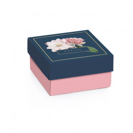 MINI CX QUADRADA PRETTY MAGNOLIA G 12X12X4 C/1 UN