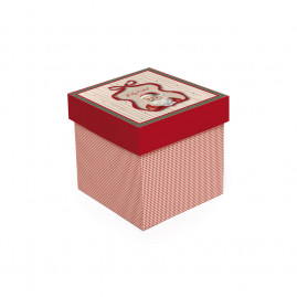 CX CUBO CHARM NATALINO P 13X13X13 C/1 UN