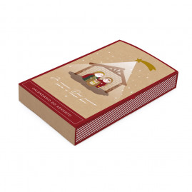 CALENDARIO ADVENTO SAGRADA FAMILIA 24,5X15,5X3,5 C/1 UN