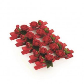 PRENDEDOR PETIT DUPLO VRM (PRENDEDORES FLORAIS) PT C/10 UN