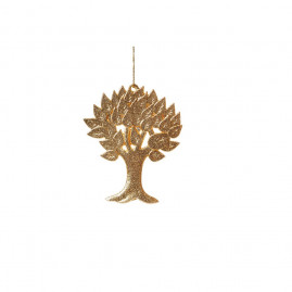 ENFEITE P/ARVORE COM ESTRELA OUR (ENFEITES CRISTAL) C/1 UN