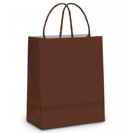 SACOLA PAPEL MARROM GARRAFA 35X13X8 C/1 UN CFSC