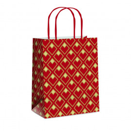 SACOLA PAPEL JOUR VM/OU P 21,5X15X8 C/1 UN CFSC