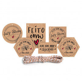 KIT FECHAMENTO FEITO COM AMOR KT C/13 PC