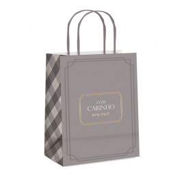 SACOLA PAPEL TREVOR G 32X26,5X13 C/1 UN CFSC