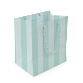 SACOLA PREMIUM P/DOCES VERDE AGUA 22X20X14CM C/1 UN CFSC