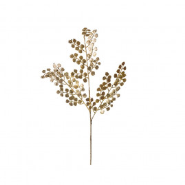 GALHO COM FOLHAS OUR 72CM (CRISTAL COLLECTION) C/1 UN