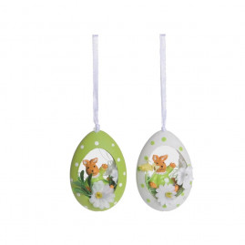 OVO COELHO P/PENDURAR VDC/BRA (COMPLEMENTOS) JG C/6 PC