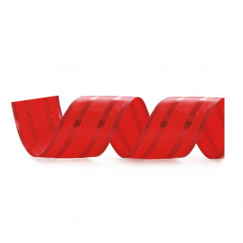 FITA DUAS LISTRAS VRM 3,8CM (FITAS NATALINAS) C/1 UN