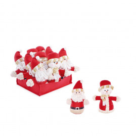 MINI BONECO NOEL E B.NEVE VRM/OUR (SILENT NIGHT) C/1 UN