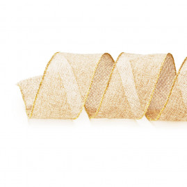 FITA BEG/OUR 6,3CM (FITAS NATALINAS) C/1 UN