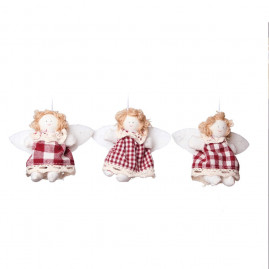 MINI ANJINHOS XADREZ PARA PENDURAR VRM/BRA (MINI BOX) C/1 UN