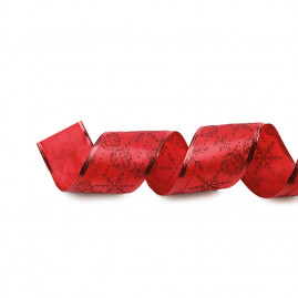 FITA BOLAS VRM 3,8CM (FITAS NATALINAS) C/1 UN