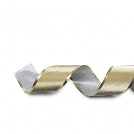 FITA LISTRA OUR 3,8CM (FITAS NATALINAS) C/1 UN