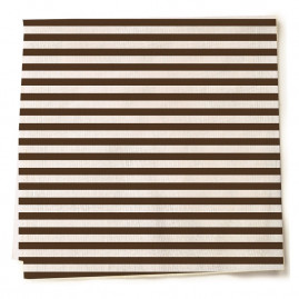 TECIDO P/OVO LISTRA 50X50 PT C/2 UN