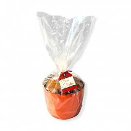 KIT PANETONE CRISTALINO VERMELHO 500G KT C/10 PC