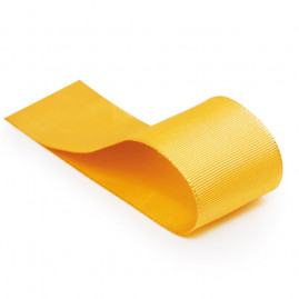 FITA GORGURAO LISO AMARELO GEMA 15MMX10M C/1 UN
