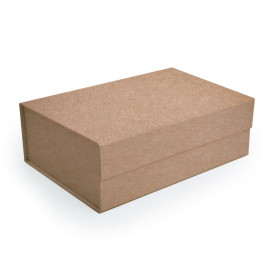 CX RIGIDA DOBRAVEL RET C/IMA KRAFT G - 33,5X24,5X10CM C/1 UN