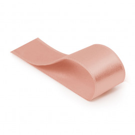 FITA DE CETIM LISO SALMAO 21,5MMX 10MC/1 UN