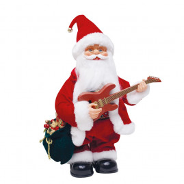 NOEL MUSICAL XADREZ C/VIOLAO VRM/BCO 3AA(NOEIS) C/1 UN