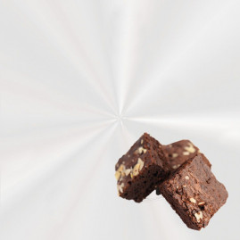 FOLHA TRANSP BROWNIE 20X20 PT C/100 UN
