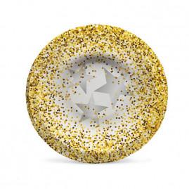 PRATO PETISQUEIRA LAMINADO DECOR ANO NOVO 18CM PT C/8 UN
