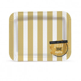 BANDEJA LAMINADA DECOR FELIZ ANO NOVO R5 C/1 UN