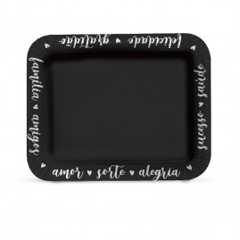 BANDEJA LAMINADA R5 GRATIDAO PRETO C/1 UN
