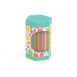 CX SEXTAVADA CANDY COLORS TURQUESA P 8X7X10 C/1 UN