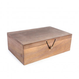 MALETA DECORATIVA NATURAL RUSTICA TAM P 14X13,5X5CM C/1 UN