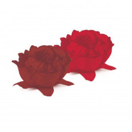 FORMINHA P/DOCE FLORA VERM RUBI/VERM PT C/30 UN