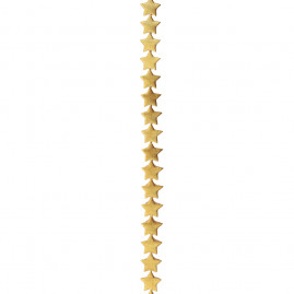 FIO DECORATIVO ESTRELA DOURADO 12MMX5M C/1 UN