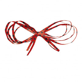 FIO KRAFT MEDIO POA VERMELHO/PRETO 40MMX7,5M C/1 UN