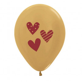 0,015 M3 BALAO LATEX IMP 2 LD METAL ROMANTICO CORACOES R12 PT C/50 UN