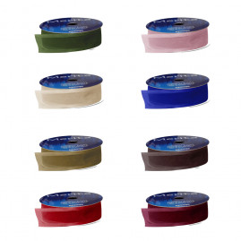 FOC-1055/23MM FITA ORGANZA MERITA SORTIDOS (VENDA P/METRO)