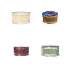 FOCFM-2000/38MM FITA ORGANZA MET. MERITA SORTIDOS (VENDA P/METRO)