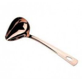 COLHER PARA MOLHO ACO INOX ROSE GOLD 22X8,4X1,8CM C/1UN
