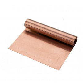 CORTADOR DE MASSA 15X11,5X2,7CM - ACO INOX ROSE GOLD C/1 UN