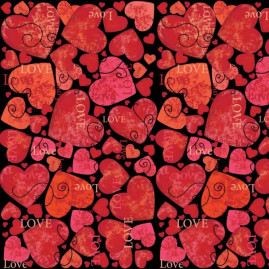 SACO METAL 15X29 AMOR PROFUNDO PT C/100 UN