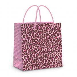 SACOLA LAM FELINA ROSA MINI 10,5X9,5X4 C/10 UN