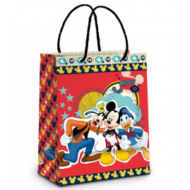SACOLA PAPEL TURMA DISNEY MINI 10,5X9,5X4 C/1 UN