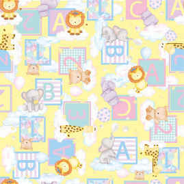 SACO PEROL 25X37 BICHINHOS BABY PT C/50 UN