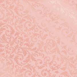 SACO METAL 25X37 ARABESCO ROSE GOLD PT C/50 UN